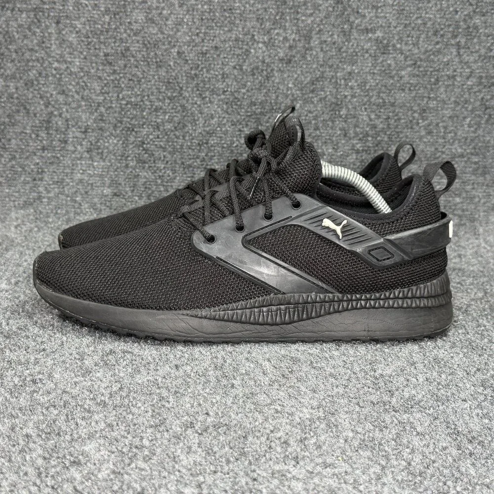 Puma Pacer Next Excel Running Shoes Men's Size‎ 10.5 Black Athletic Run Training